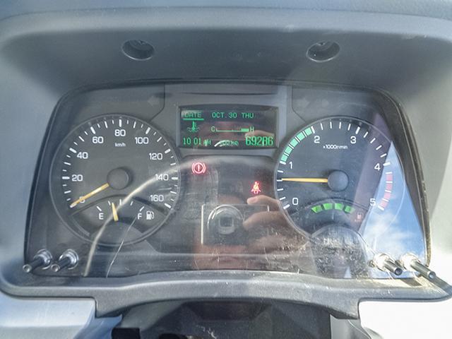 キャンター パブコ製平ボディ 新明和製垂直パワーゲート付き 車検有り 荷台寸法(長447×幅179×高37) 最大積載2000kg 2トン 2t 対応免許/5t限定準中型免許(34枚目)