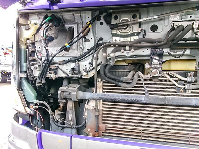 プロフィア トレーラーヘッド トラクタ ハイルーフ 450馬力 第5輪荷重11500kg リターダー ブタ鼻配線 プロシフト 10トン 10t 対応免許/大型免許(35枚目)