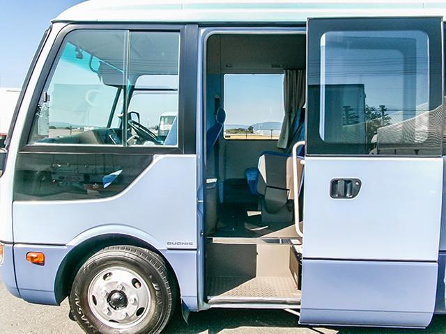 ローザ マイクロバス 33人乗り スーパーロング モケットシート デュオニック バックモニター ターボ車 対応免許/大型免許(11枚目)