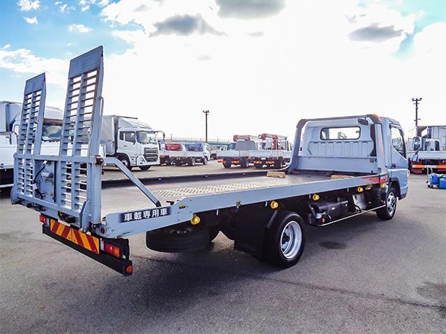 キャンター 古河製セルフローダー 積載3100kg ラジコン ウインチ 自動歩み カスタム 荷台寸法(長567×幅206) 2トン 2t 対応免許/準中型免許(5枚目)