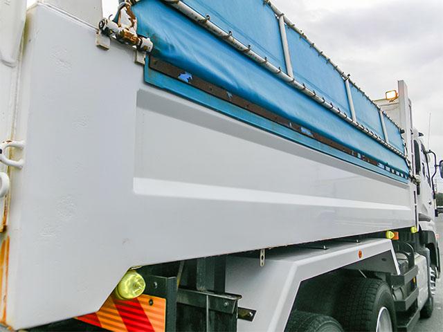 クオン 新明和製ダンプ リターダー 7速ミッション 電動コボレーン 2デフ 最大積載9,100kg 荷台寸法(長509×幅220×高49) 10トン 10t 対応免許/大型免許(19枚目)