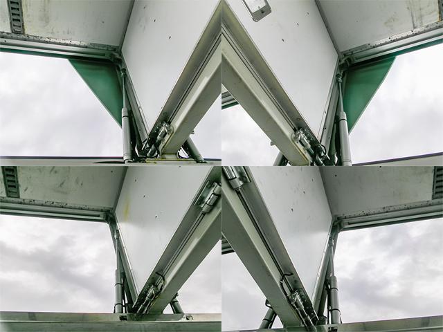 クオン トレクス製アルミウイング 総輪エアサス 門枠ステンレス 最大積載13,400kg 荷台寸法(長961×幅240×高249) 10トン 10t 対応免許/大型免許(23枚目)