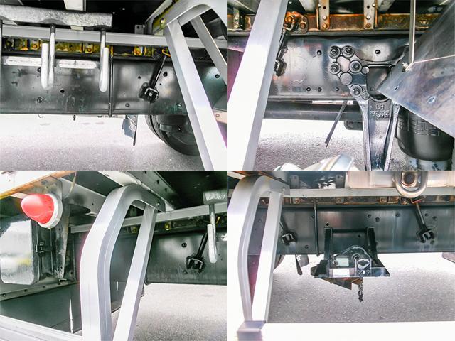 クオン トレクス製アルミウイング 総輪エアサス 門枠ステンレス 最大積載13,400kg 荷台寸法(長961×幅240×高249) 10トン 10t 対応免許/大型免許(29枚目)