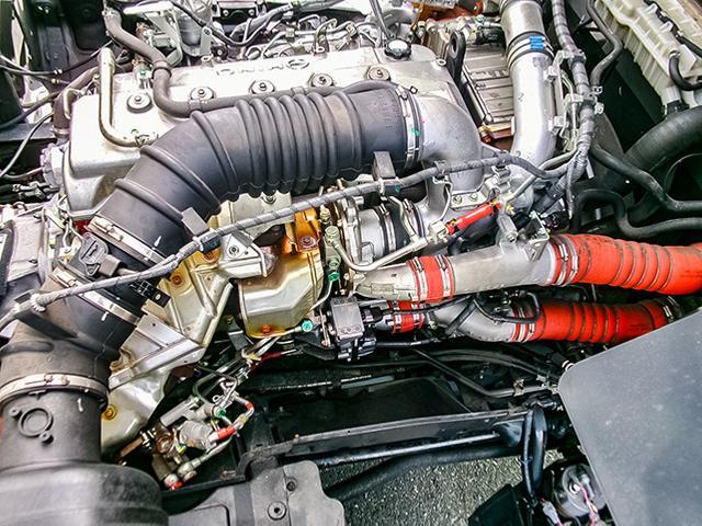 プロフィア トランテックス製アルミウイング リターダー ハイルーフ 7速ミッション エアサス 積載13,900kg 荷台寸法(長967×幅240×高267) 10トン 10t 対応免許/大型免許(22枚目)