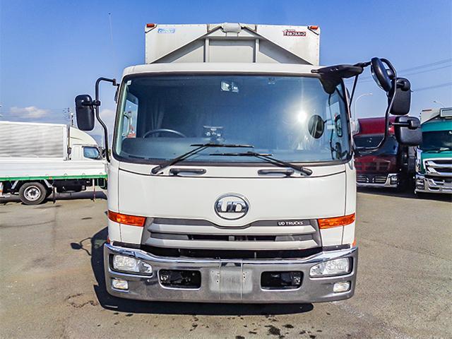 コンドル アルミウイング 格納パワーゲート ワイドボディ 後輪エアサス ラッシングレール 最大積載2,450kg 荷台寸法(長624×幅241×高241) 4トン 4t 対応免許/8t限定中型免許(5枚目)