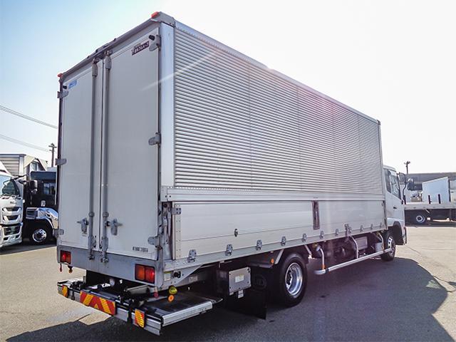 コンドル アルミウイング 格納パワーゲート ワイドボディ 後輪エアサス ラッシングレール 最大積載2,450kg 荷台寸法(長624×幅241×高241) 4トン 4t 対応免許/8t限定中型免許(6枚目)