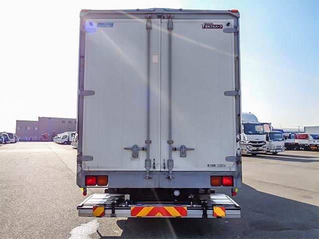 コンドル アルミウイング 格納パワーゲート ワイドボディ 後輪エアサス ラッシングレール 最大積載2,450kg 荷台寸法(長624×幅241×高241) 4トン 4t 対応免許/8t限定中型免許(8枚目)