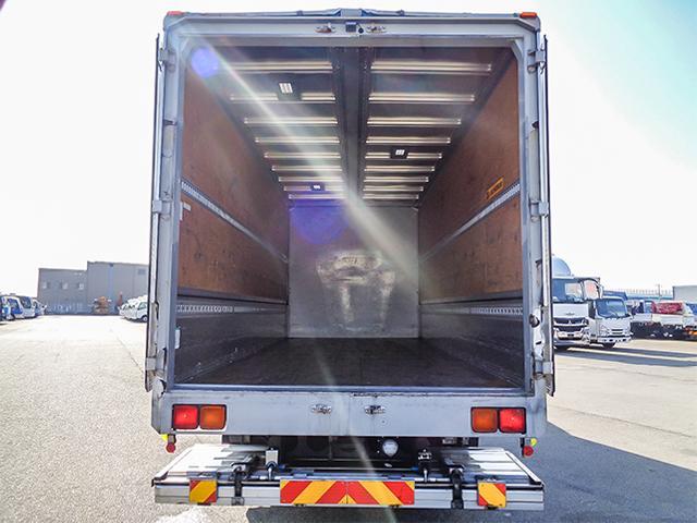 コンドル アルミウイング 格納パワーゲート ワイドボディ 後輪エアサス ラッシングレール 最大積載2,450kg 荷台寸法(長624×幅241×高241) 4トン 4t 対応免許/8t限定中型免許(9枚目)