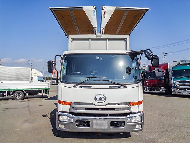 コンドル アルミウイング 格納パワーゲート ワイドボディ 後輪エアサス ラッシングレール 最大積載2,450kg 荷台寸法(長624×幅241×高241) 4トン 4t 対応免許/8t限定中型免許(15枚目)