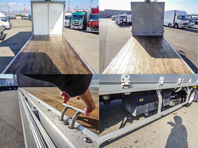 コンドル アルミウイング 格納パワーゲート ワイドボディ 後輪エアサス ラッシングレール 最大積載2,450kg 荷台寸法(長624×幅241×高241) 4トン 4t 対応免許/8t限定中型免許(20枚目)