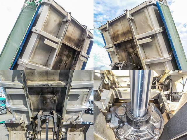 コンドル オ-ルステンレス製深ダンプ 土砂禁 電動コボレーン フェンダーステンレス 最大積載3,600kg 荷台寸法(長319×幅190×高106) 4トン 4t 対応免許/8t限定中型免許(18枚目)