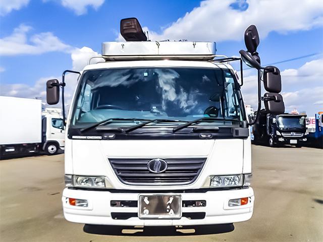 コンドル 　ヒアブクレーン　トップシート　ローテーター　２デフ　増トン　最大積載９，９００ｋｇ　荷台寸法（長５５８×幅２３４×高１３９）　１０トン　１０ｔ　対応免許／大型免許（5枚目）