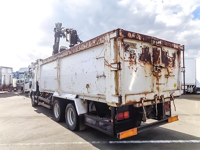 コンドル 　ヒアブクレーン　トップシート　ローテーター　２デフ　増トン　最大積載９，９００ｋｇ　荷台寸法（長５５８×幅２３４×高１３９）　１０トン　１０ｔ　対応免許／大型免許（7枚目）