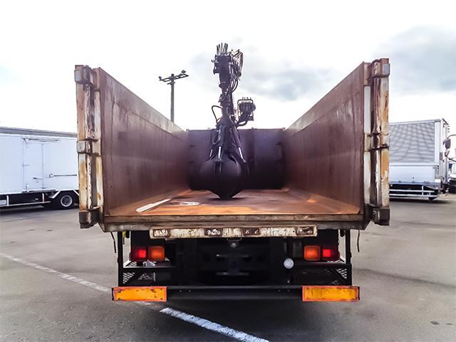 コンドル 　ヒアブクレーン　トップシート　ローテーター　２デフ　増トン　最大積載９，９００ｋｇ　荷台寸法（長５５８×幅２３４×高１３９）　１０トン　１０ｔ　対応免許／大型免許（9枚目）