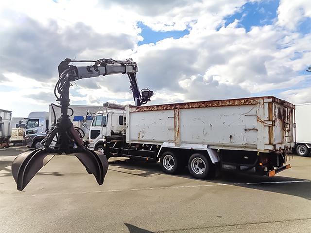 コンドル 　ヒアブクレーン　トップシート　ローテーター　２デフ　増トン　最大積載９，９００ｋｇ　荷台寸法（長５５８×幅２３４×高１３９）　１０トン　１０ｔ　対応免許／大型免許（12枚目）