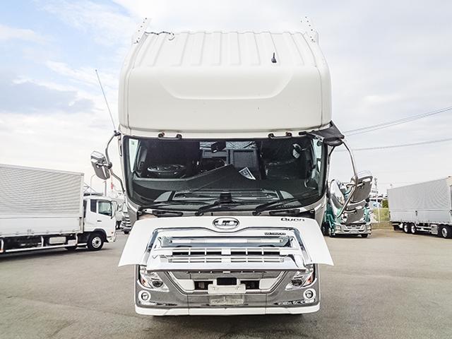 クオン 　トレーラーヘッド　サイドディフレクター　エアロサイドバンパー　アルミホイール　後輪エアサス　エスコット　第五輪荷重１１，５００ｋｇ　１０トン　１０ｔ　対応免許／大型免許（24枚目）