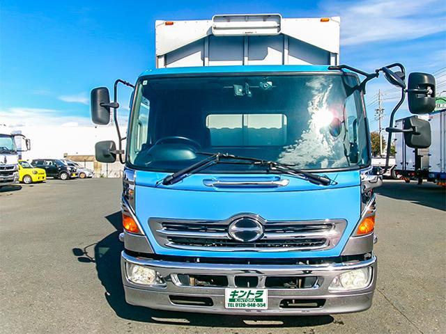 ヒノレンジャー 　トランテックス製アルミウイング　ワイドボディ　後輪エアサス　ラッシングレール　最大積載２，９００ｋｇ　荷台寸法（長６２７×幅２４０×高２４０）　４トン　４ｔ　対応免許／８ｔ限定中型免許（4枚目）