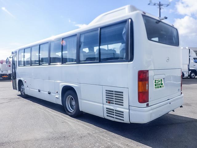 メルファ 送迎仕様中大型バス 立ち席含め48人乗り リクライニング付モケットシート 貫通トランク ルームラック 自動折れ戸 後輪エアサス 対応免許/大型免許(6枚目)