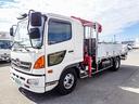 ヒノレンジャー 　古河製３段クレーン付アルミブロック　車検あり　ラジコン　２．９ｔ吊り　ショートボディ　最大積載３，０００ｋｇ　荷台寸法（長４６０×幅２１３×高５８）　４トン　４ｔ　対応免許／８ｔ限定中型免許（3枚目）