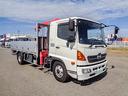 ヒノレンジャー 　古河製３段クレーン付アルミブロック　車検あり　ラジコン　２．９ｔ吊り　ショートボディ　最大積載３，０００ｋｇ　荷台寸法（長４６０×幅２１３×高５８）　４トン　４ｔ　対応免許／８ｔ限定中型免許（4枚目）