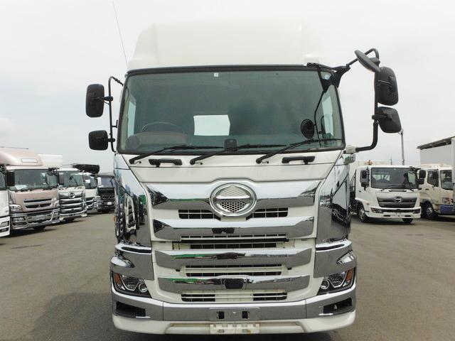 　トラクタヘッド　第五輪荷重１１．５ｔ　４１０馬力　ハイルーフ　アルミホイール　メッキ付(5枚目)