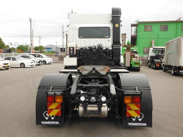 　トラクタヘッド　第五輪荷重１１．５ｔ　ハイルーフ　アルミホイール　メッキ付(6枚目)