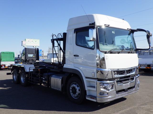 スーパーグレート 新明和工業 アームロール フックロール 2デフ 7MT メッキ付(3枚目)