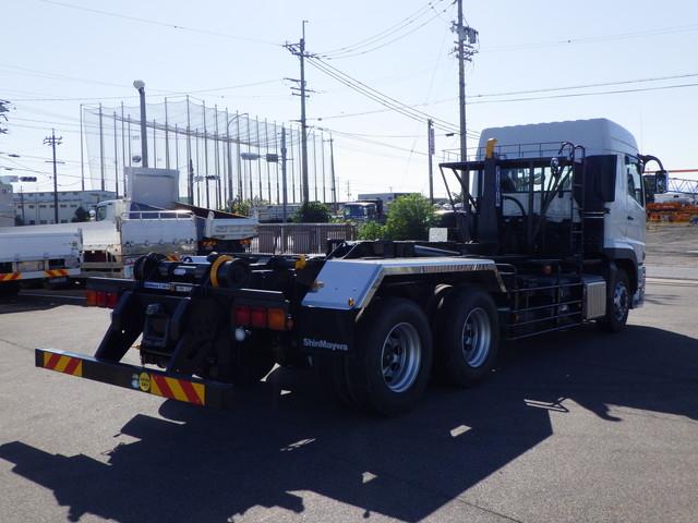 スーパーグレート 新明和工業 アームロール フックロール 2デフ 7MT メッキ付(5枚目)