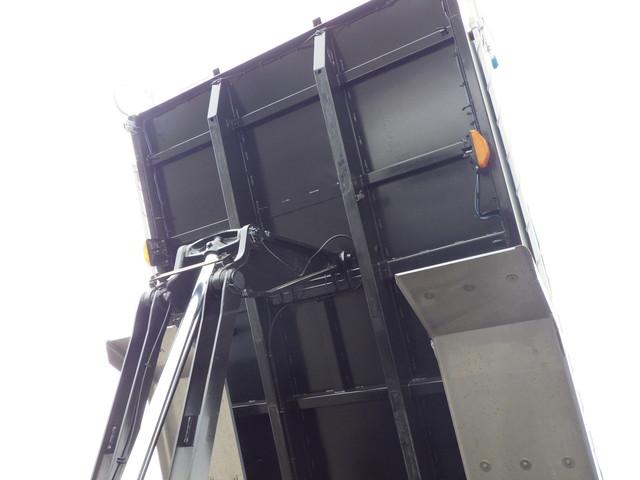 プロフィア 土砂ダンプ 2デフ Lゲート メッキ付 新明和工業 自動シート 自重計(12枚目)