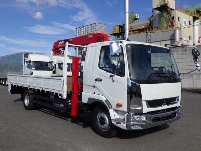 ファイター 　増トン　古河ユニック　４段クレーン　ラジコン（クレーンモード⇔アウトリガモード）　フックイン　ハイジャッキ　セルフローダー　メッキ付（4枚目）