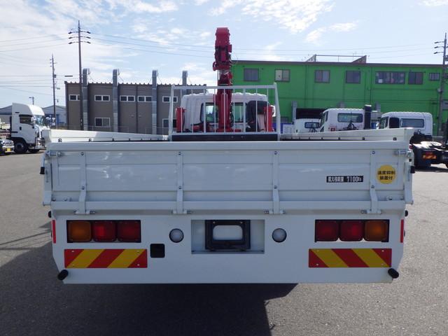 ファイター 　増トン　古河ユニック　４段クレーン　ラジコン（クレーンモード⇔アウトリガモード）　フックイン　ハイジャッキ　セルフローダー　メッキ付（8枚目）