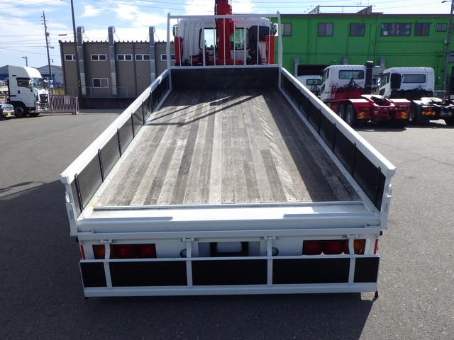 ファイター 　増トン　古河ユニック　４段クレーン　ラジコン（クレーンモード⇔アウトリガモード）　フックイン　ハイジャッキ　セルフローダー　メッキ付（13枚目）