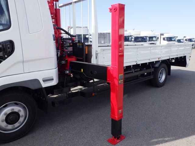 ファイター 　増トン　古河ユニック　４段クレーン　ラジコン（クレーンモード⇔アウトリガモード）　フックイン　ハイジャッキ　セルフローダー　メッキ付（15枚目）