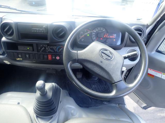 デュトロ 高床　ディーゼル　ターボ　小型　トラック　３トン　タダノ　４段　ラジコン　クレーン　積載３ｔ　標準　ロング　ヒノ　デュトロ　２．６３ｔ吊　全塗装　排ガスマフラー洗浄　荷台内寸　Ｌ３５０　Ｗ１７８　Ｈ３８．５　床鉄板　横ネタ補強　ＤＰＲ　（２２９６）（14枚目）