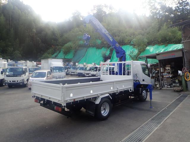 デュトロ 高床　ディーゼル　ターボ　小型　トラック　３トン　タダノ　４段　ラジコン　クレーン　積載３ｔ　標準　ロング　ヒノ　デュトロ　２．６３ｔ吊　全塗装　排ガスマフラー洗浄　荷台内寸　Ｌ３５０　Ｗ１７８　Ｈ３８．５　床鉄板　横ネタ補強　ＤＰＲ　（２２９６）（28枚目）