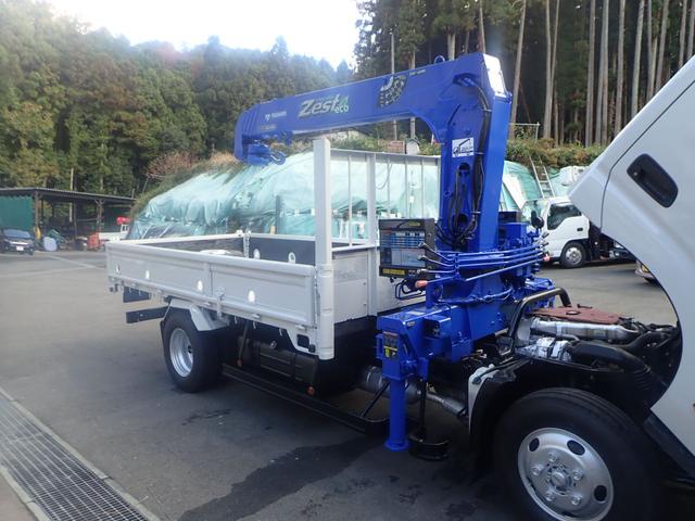 デュトロ 高床　ディーゼル　ターボ　小型　トラック　３トン　タダノ　４段　ラジコン　クレーン　積載３ｔ　標準　ロング　ヒノ　デュトロ　２．６３ｔ吊　全塗装　排ガスマフラー洗浄　荷台内寸　Ｌ３５０　Ｗ１７８　Ｈ３８．５　床鉄板　横ネタ補強　ＤＰＲ　（２２９６）（35枚目）