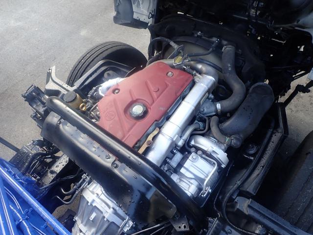 デュトロ 高床　ディーゼル　ターボ　小型　トラック　３トン　タダノ　４段　ラジコン　クレーン　積載３ｔ　標準　ロング　ヒノ　デュトロ　２．６３ｔ吊　全塗装　排ガスマフラー洗浄　荷台内寸　Ｌ３５０　Ｗ１７８　Ｈ３８．５　床鉄板　横ネタ補強　ＤＰＲ　（２２９６）（62枚目）