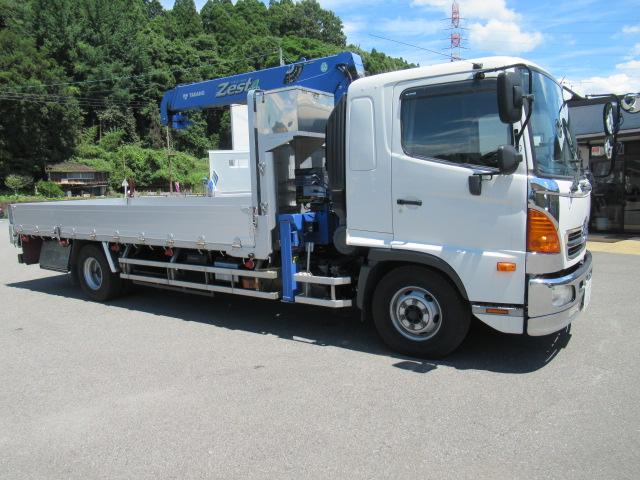 ヒノレンジャー 　クレーン　ＧＤ７ＪＬＡＡ　タダノ３段ラジコンフックイン　６ＭＴ　２４０馬力　Ｌ５５００　Ｗ２１７０　Ｈ３８０　積載量４７００Ｋｇ（2枚目）