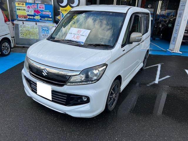 ソリオバンディット ＤＪＥ　Ｊスタイル　スタッドレスタイヤ＆ＡＷセット　エンジンスターター　ＥＴＣ　シートヒーター　キーレス＆プッシュスタート　ＴＶ付ナビ　ＣＤ・ＤＶＤ再生　両側電動スライドドア　全車下廻り塩害ガード塗布施工証明画像付き（3枚目）