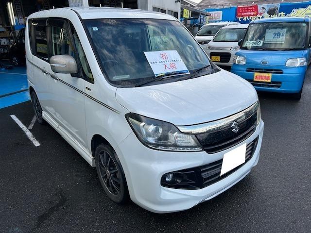 ソリオバンディット ＤＪＥ　Ｊスタイル　スタッドレスタイヤ＆ＡＷセット　エンジンスターター　ＥＴＣ　シートヒーター　キーレス＆プッシュスタート　ＴＶ付ナビ　ＣＤ・ＤＶＤ再生　両側電動スライドドア　全車下廻り塩害ガード塗布施工証明画像付き（4枚目）