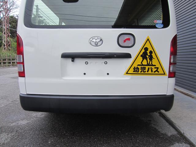 ハイエースコミューター  幼児バス/大人4人/園児18人/置き去り防止装置/スクールバス(43枚目)