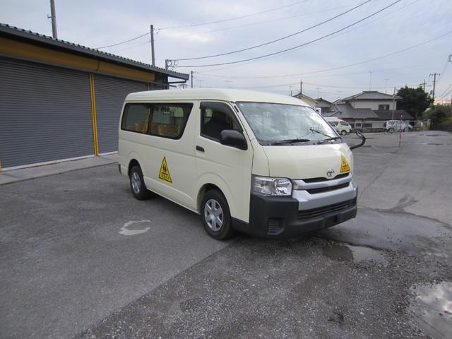 ハイエースワゴン 幼児バス/大人2人/園児12人/普通免許/置き去り防止装置/スクールバス(2枚目)