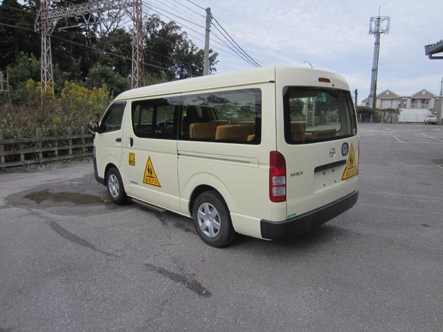 ハイエースワゴン 幼児バス/大人2人/園児12人/普通免許/置き去り防止装置/スクールバス(8枚目)