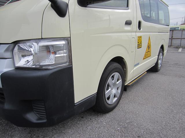 ハイエースワゴン 幼児バス/大人2人/園児12人/普通免許/置き去り防止装置/スクールバス(34枚目)