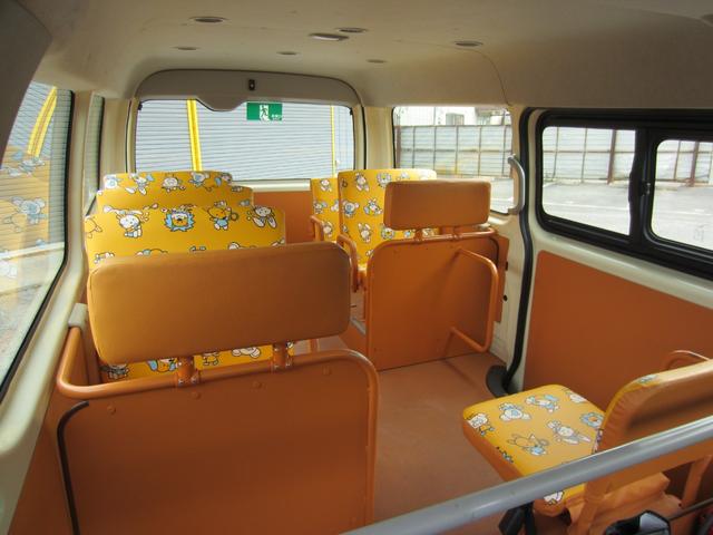 ハイエースワゴン 幼児バス/大人2人/園児12人/普通免許/置き去り防止装置/スクールバス(55枚目)