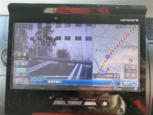 ライダーS 社外ナビ(フルセグ/BT/CD/ラジオ)/片側パワースライドドア/フロント・バックカメラ/オーテックアルミ/ETC/ドアバイザー(フロントのみ)/フリップダウン/WAC/取説・保証書(10枚目)