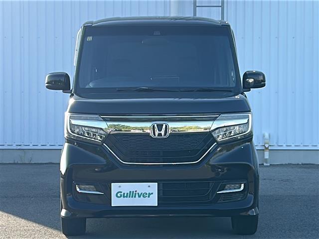 Ｎ－ＢＯＸカスタム Ｇ・Ｌターボホンダセンシング　社外ナビ　ホンダセンシング　クルーズコントロール　アルミホイール　ＥＴＣ　フルセグ　両側パワースライドドア　スマートキー　Ｂｌｕｅｔｏｏｔｈ　ハーフレザー　フロアマット　ＬＥＤ　オートライト（3枚目）