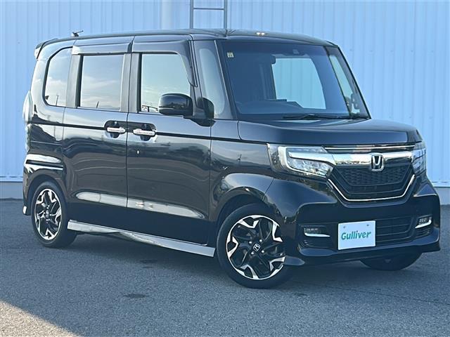 Ｎ－ＢＯＸカスタム Ｇ・Ｌターボホンダセンシング　社外ナビ　ホンダセンシング　クルーズコントロール　アルミホイール　ＥＴＣ　フルセグ　両側パワースライドドア　スマートキー　Ｂｌｕｅｔｏｏｔｈ　ハーフレザー　フロアマット　ＬＥＤ　オートライト（4枚目）