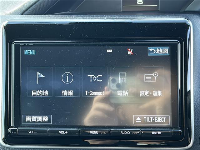 ヴォクシー ZS 純正10インチナビ 衝突軽減ブレーキ ETC バックカメラ ドライブレコーダー レーンキープアシスト 横滑り防止装置 Bluetooth アイドリングストップ スマートキー スペアキー有 フルセグTV(4枚目)