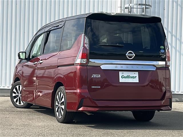 セレナ ハイウェイスター VセレクションII 純正ナビ 衝突軽減ブレーキ LEDライト レーダークルーズコントロール バックカメラ ETC ドライブレコーダー 両側電動スライドドア コーナーセンサー フォグランプ スマートキー 純正16インチAW(32枚目)